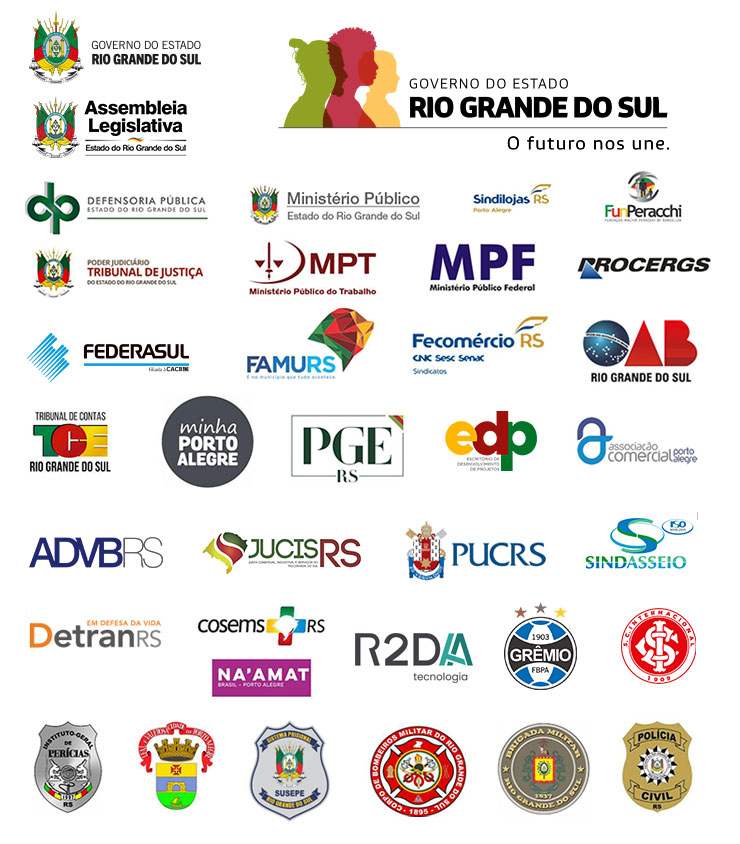 Lista de apoiadores da iniciativa.